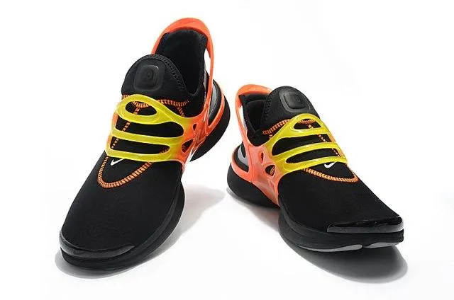 N Presto Faze Hypergate Black Orange Mens Running Sneakers