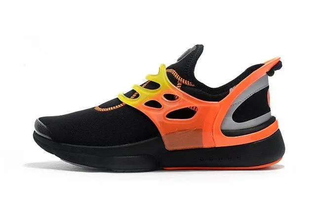 N Presto Faze Hypergate Black Orange Mens Running Sneakers