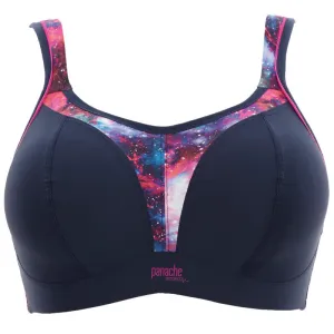 Navy Multi Limited Edition Sports Bra Non-Wired - Panache