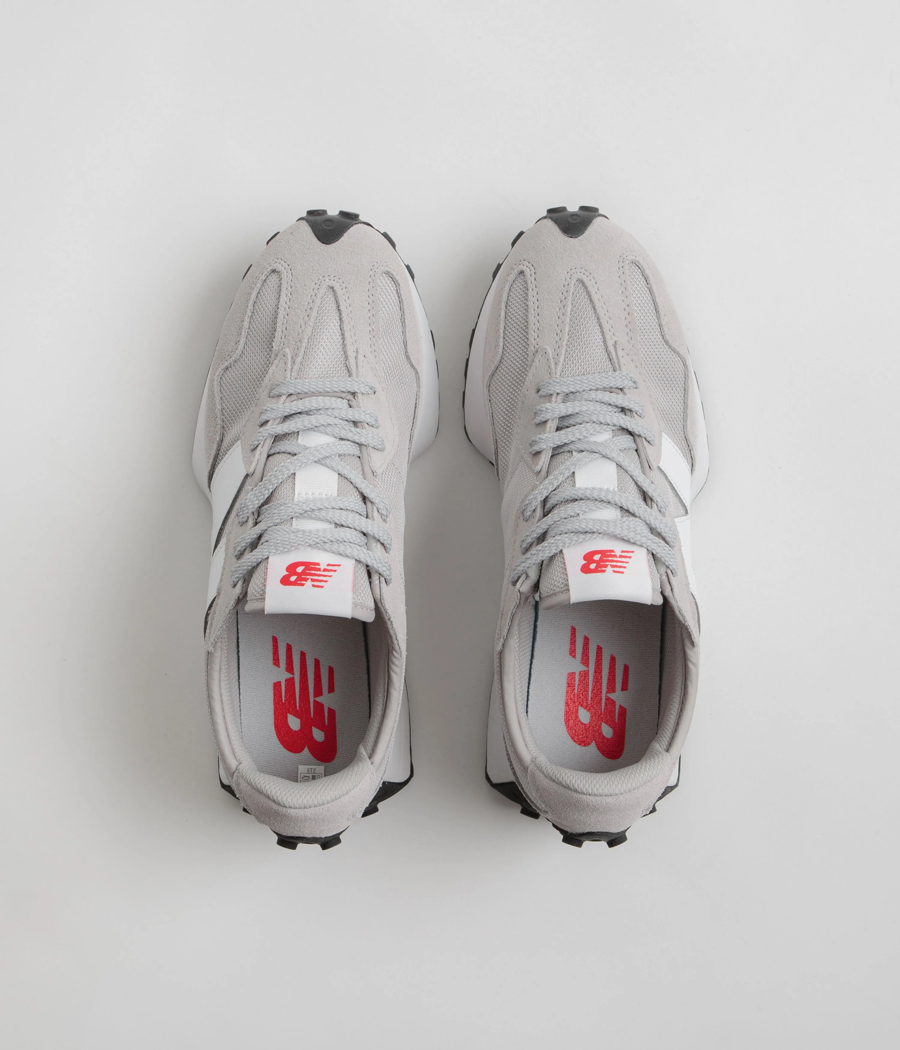 New Balance 327 Shoes - Rain Cloud / White