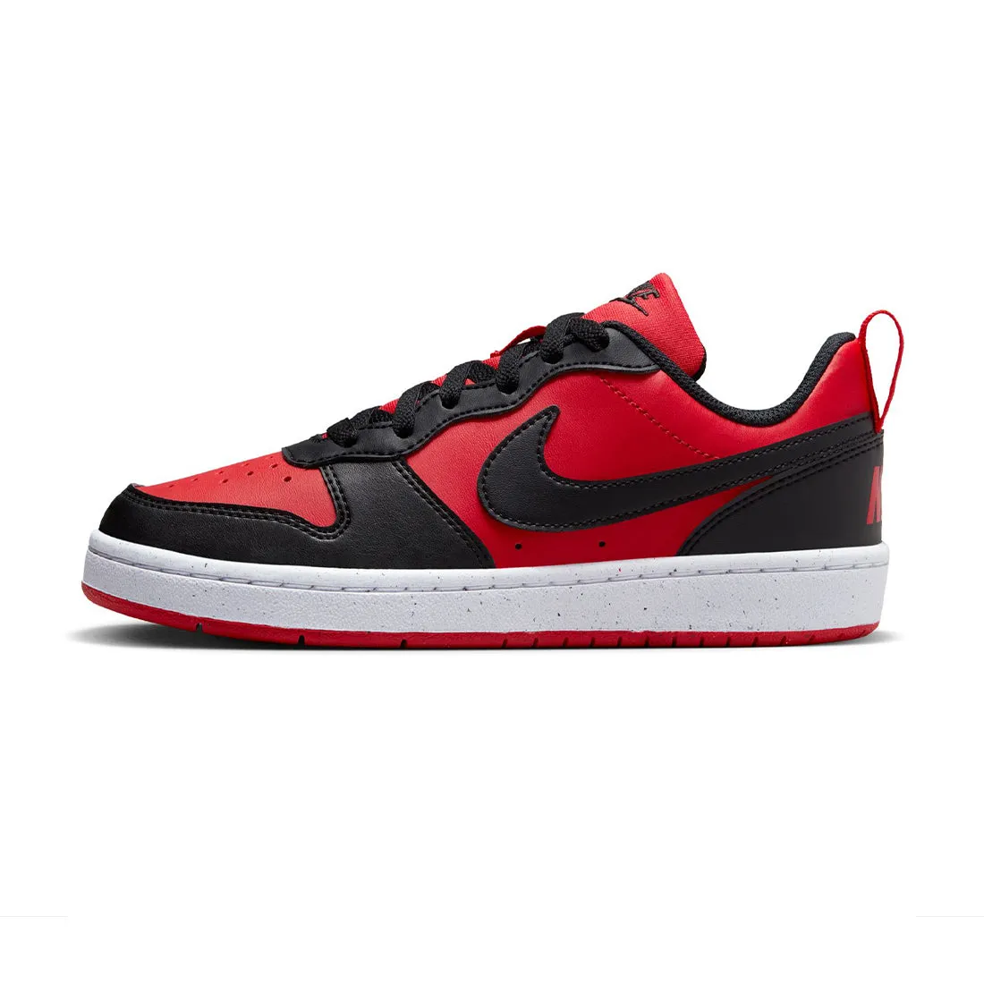 NIKE COURT BOROUGH LOW RECRAFT BIG KIDS' SHOES RED