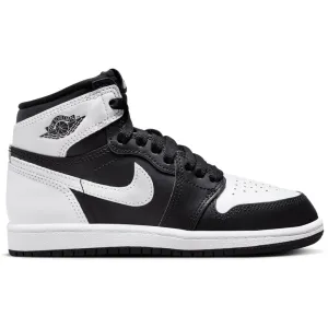 Nike Kid's Air Jordan 1 High OG Shoes - Black / White