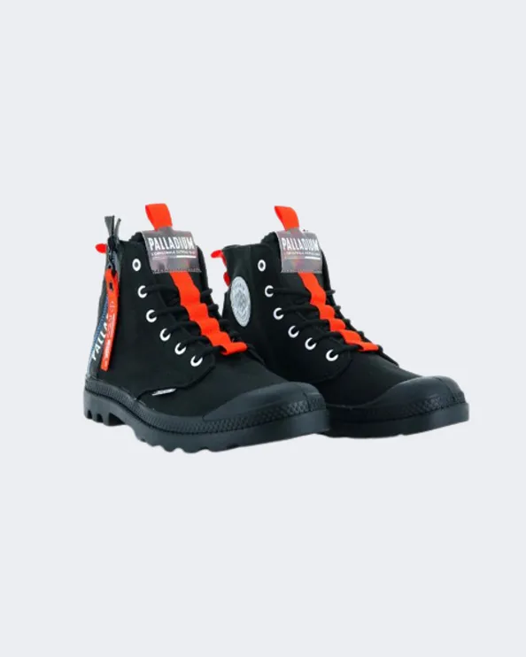 Palladium Pampa Hi Ticket To Earth Unisex Lifestyle Shoes Black