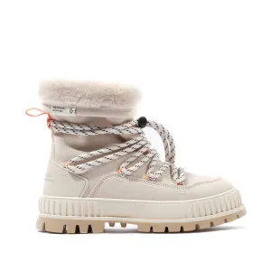 Palladium Women's Pallashock Hiver in Almond Milk