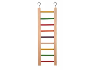 Parrot Wooden Ladder 9 Steps