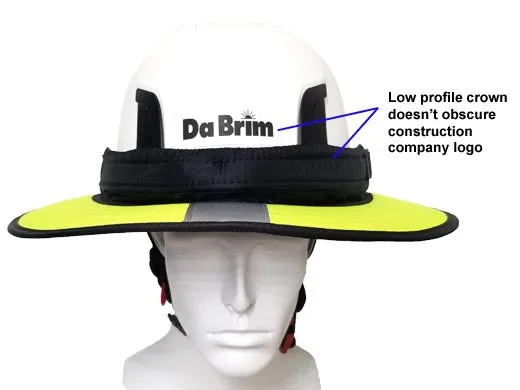 PRO Tech Lite Construction Helmet Visor Brim