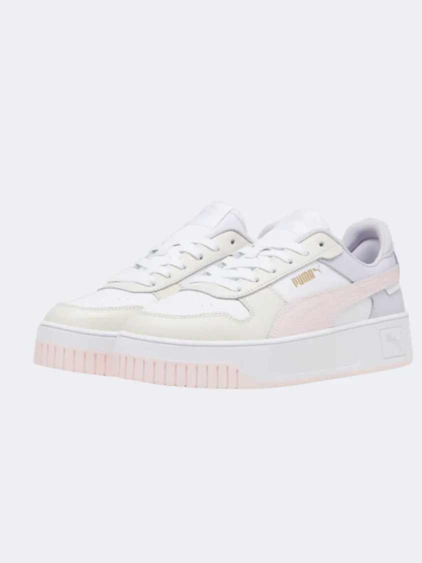 Puma Carina Street Women Lifestyle Shoes White/Frosty/Pink