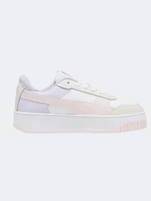 Puma Carina Street Women Lifestyle Shoes White/Frosty/Pink