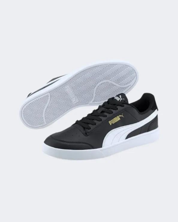 Puma Shuffle Trainers Men Lifestyle Shoes Black/White