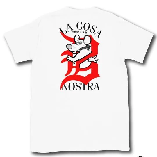 Retro 9 La Cosa Nostra No Rats sneaker shirt