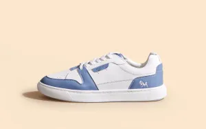 Retro Slick Sneakers : Blue and White