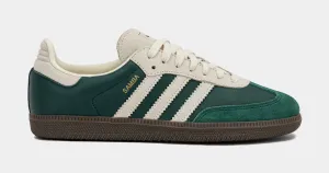 Samba OG Grade School Lifestyle Shoes (Dark Green/Beige)