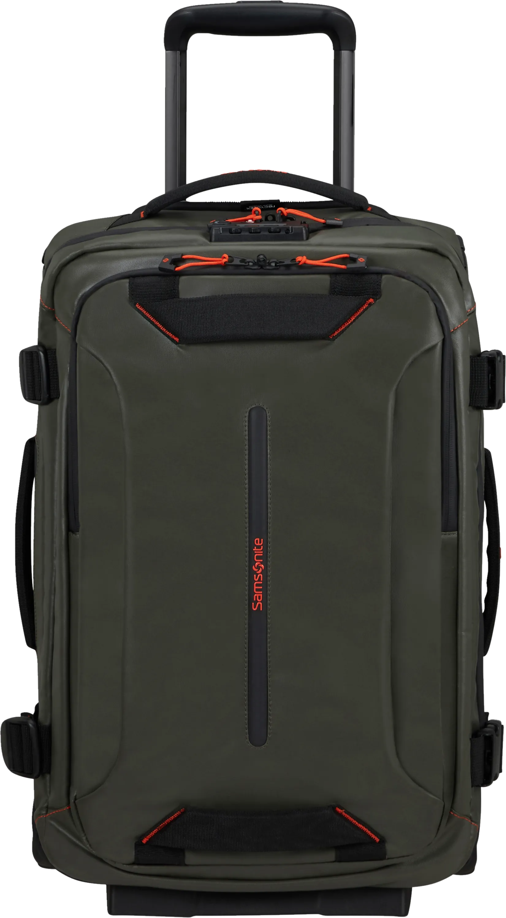 Samsonite Ecodiver Duffle with wheels double frame 55cm Climbing Ivy | Buy Samsonite Ecodiver Duffle with wheels double frame 55cm Climbing Ivy here | Outnorth