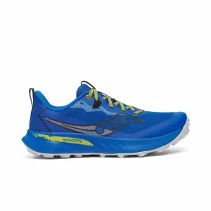 Saucony | Men's Peregrine 15 Running Shoes - Skydiver/Pickle