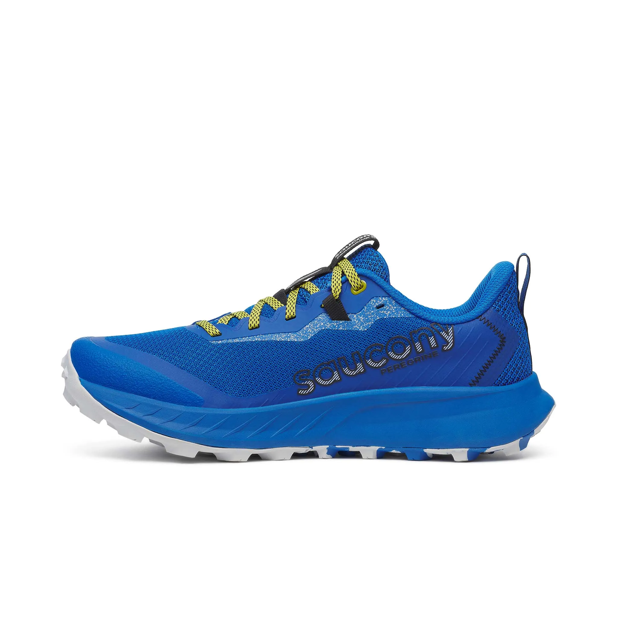 Saucony | Men's Peregrine 15 Running Shoes - Skydiver/Pickle