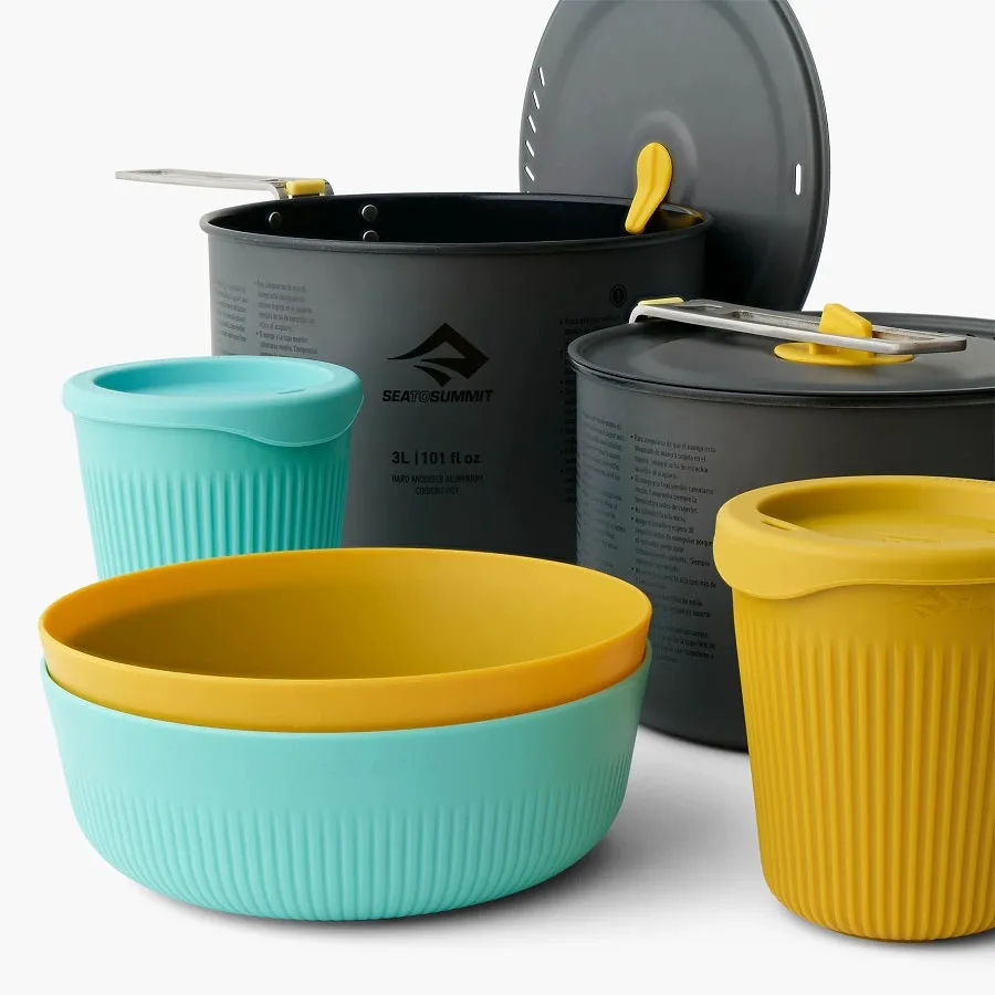 Sea to Summit FRONTIER UL TWO POT COOK SET - [6 PIECE]