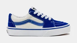 SK8-Low Preschool Lifestyle Shoes (Blue/Marshmallow)