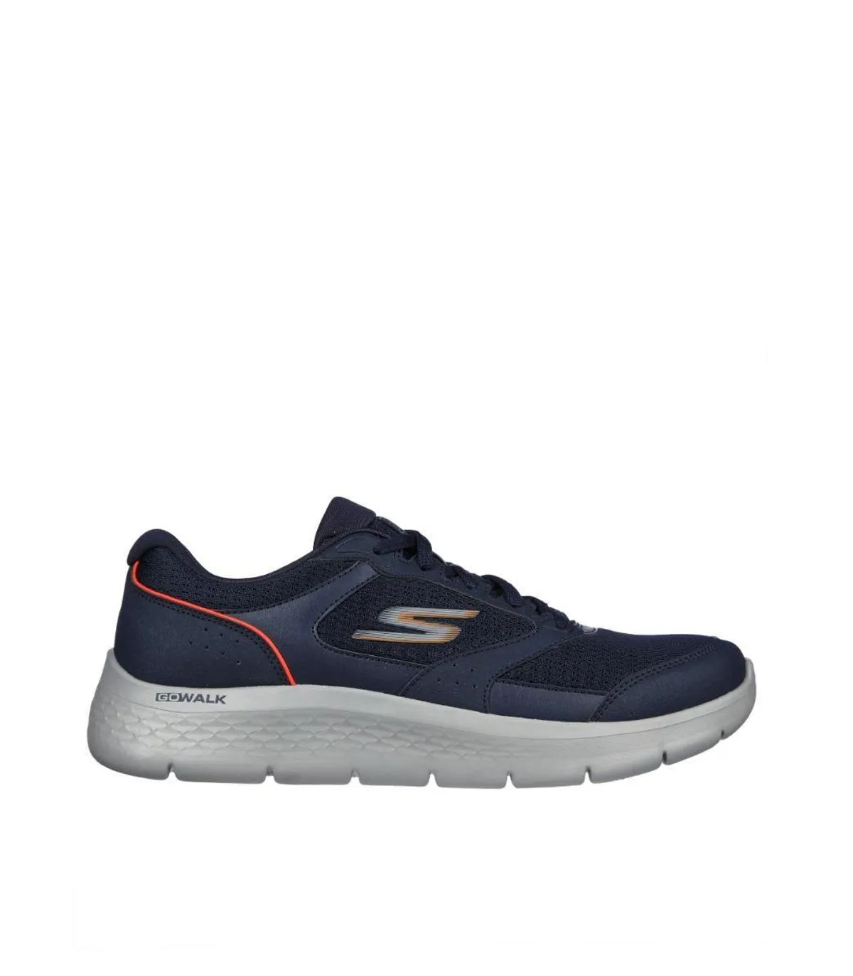 Skechers sneakers da uomo Go Walk Flex 216480/NVOR blu-arancione