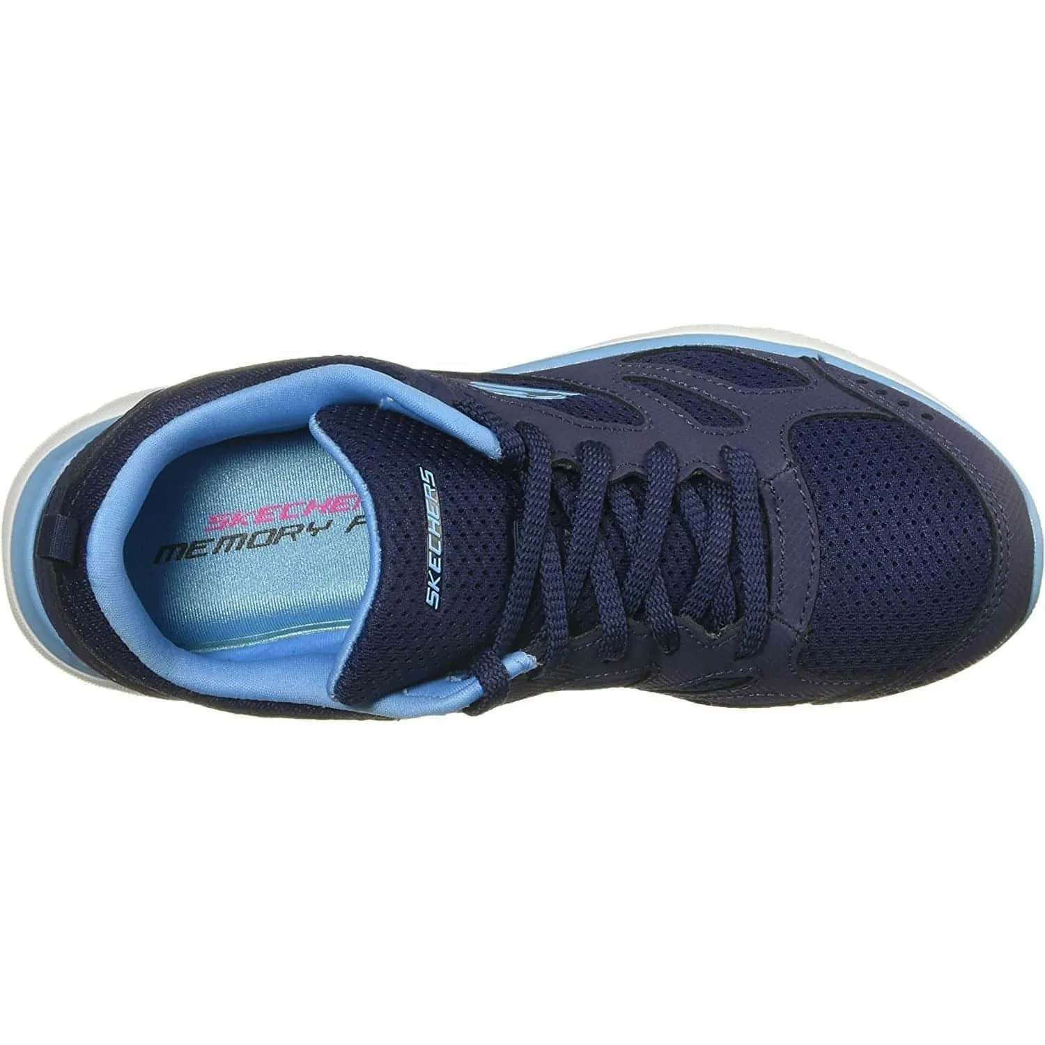 Skechers Summits Suited Womens Training Shoes - Navy