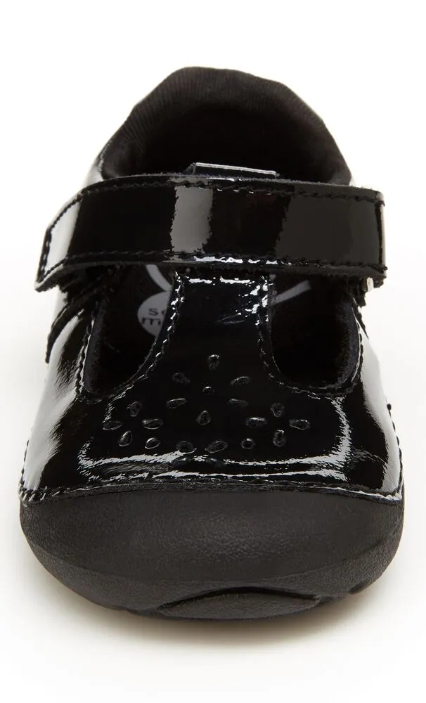 Stride Rite Black Amalie Soft Motion Mary-Jane Baby/Toddler Shoe