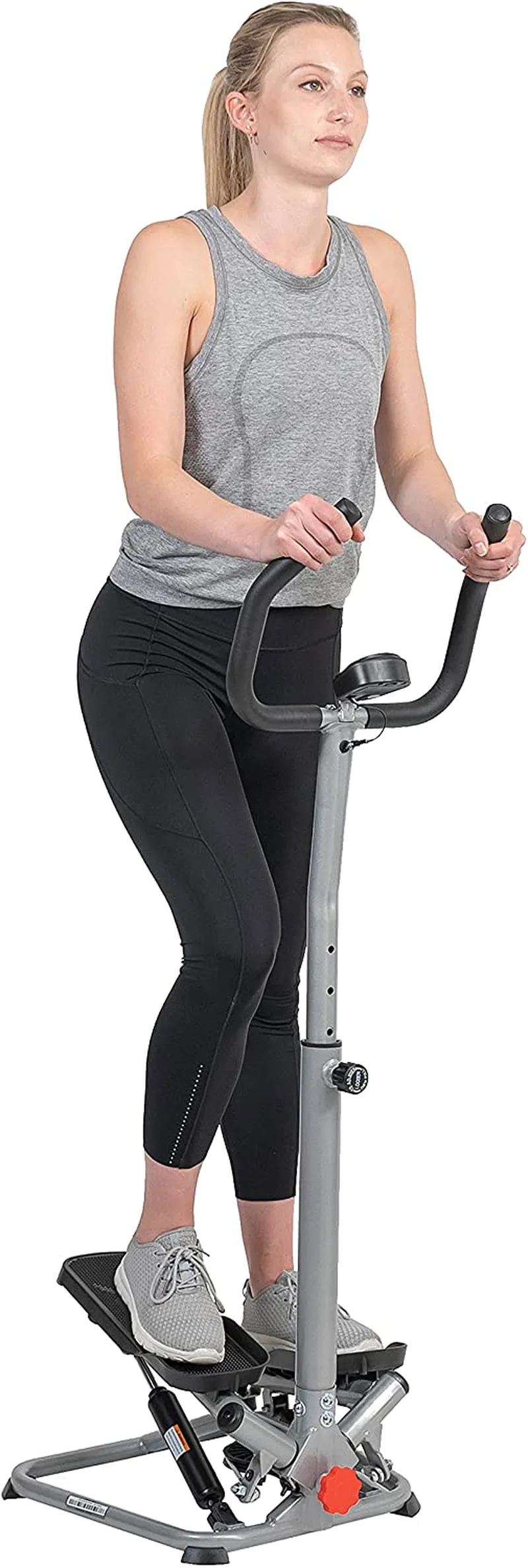 Sunny Health & Fitness Stair Stepper Machine with Handlebar