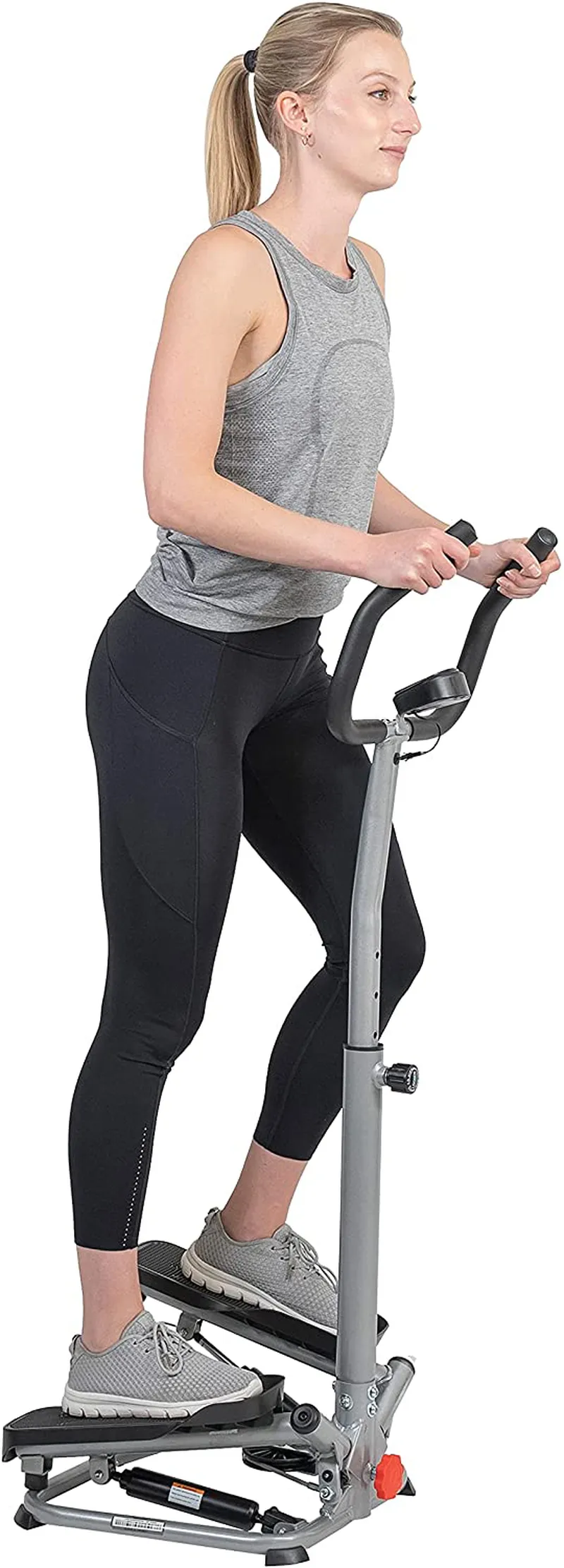 Sunny Health & Fitness Stair Stepper Machine with Handlebar