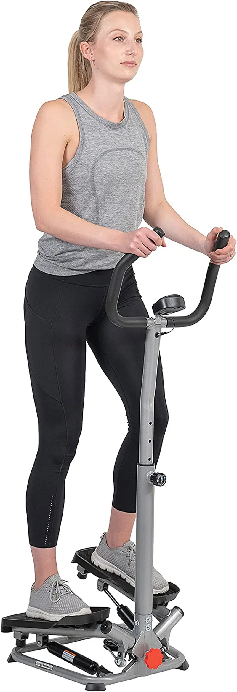 Sunny Health & Fitness Stair Stepper Machine with Handlebar