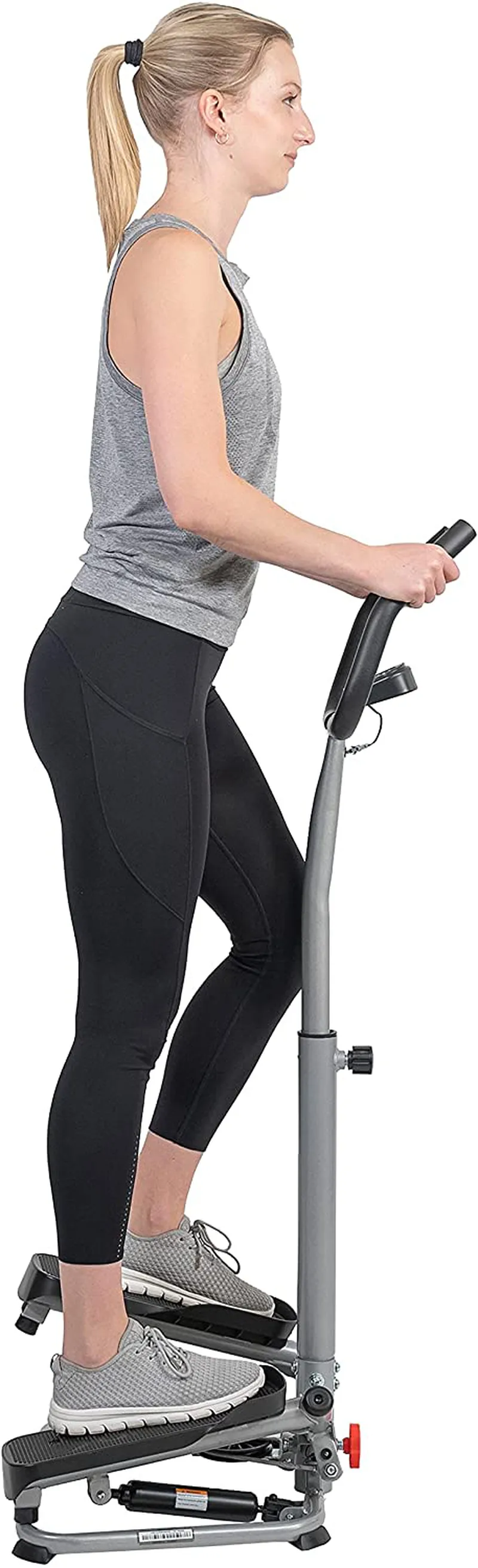 Sunny Health & Fitness Stair Stepper Machine with Handlebar