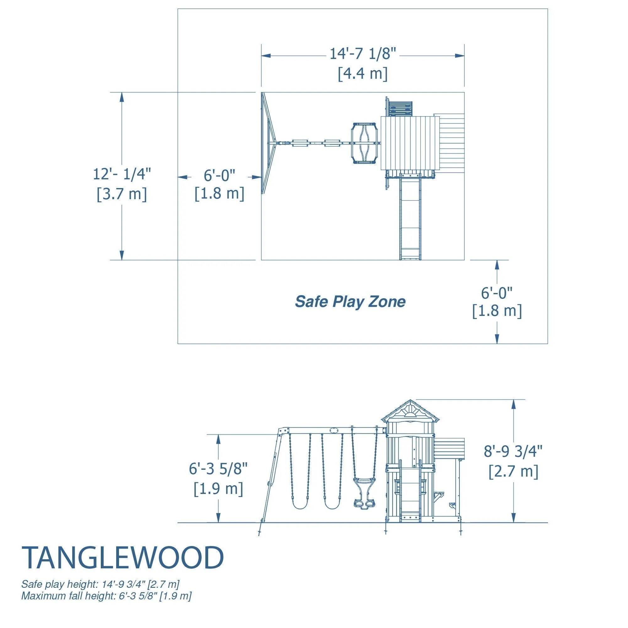 Tanglewood Swing Set