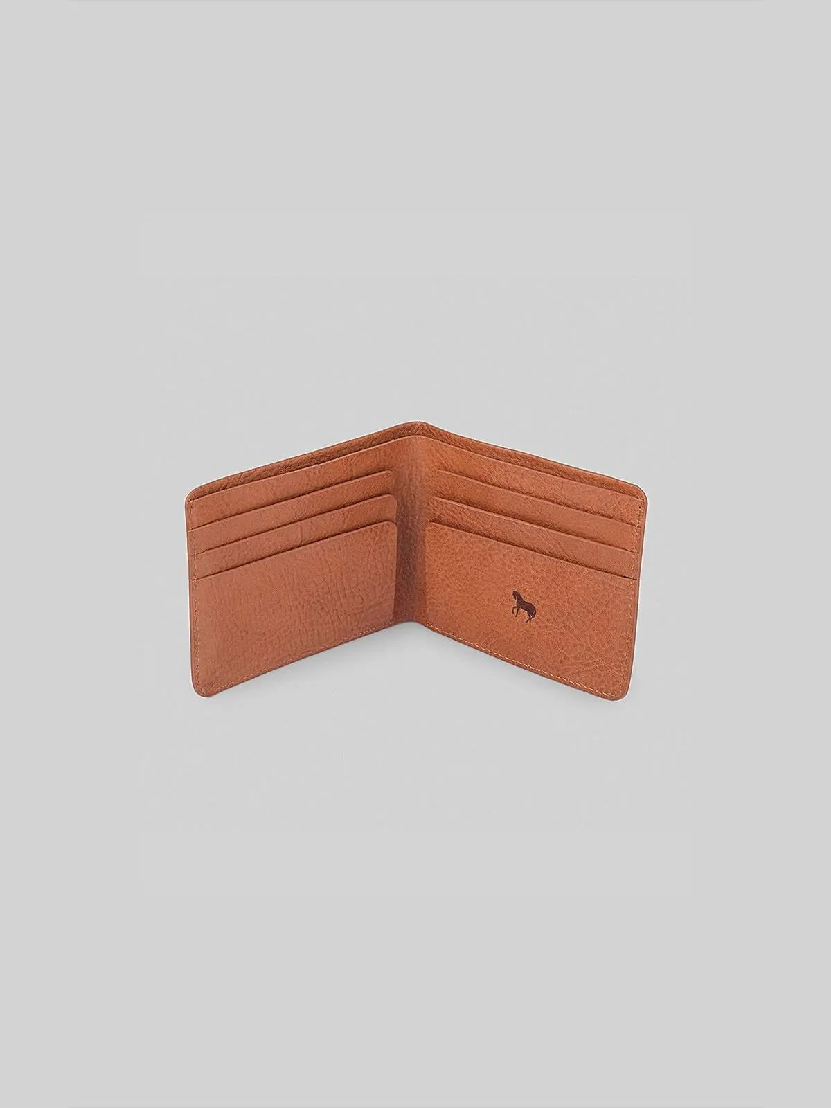 The Horse Men's Wallet in Tan Leather