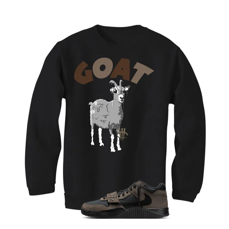 Travis Scott x Jordan Jumpman Jack Dark Mocha Black T-Shirt (Goat)| illcurrency