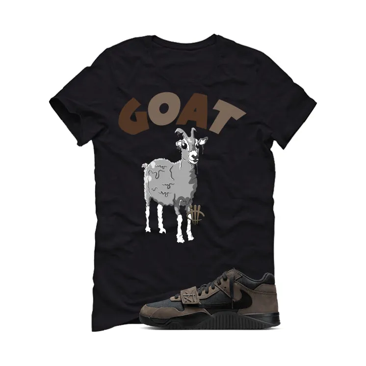 Travis Scott x Jordan Jumpman Jack Dark Mocha Black T-Shirt (Goat)| illcurrency