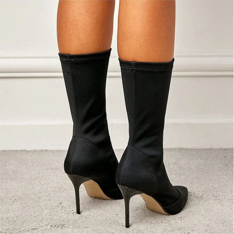 Trendy Stiletto Boots