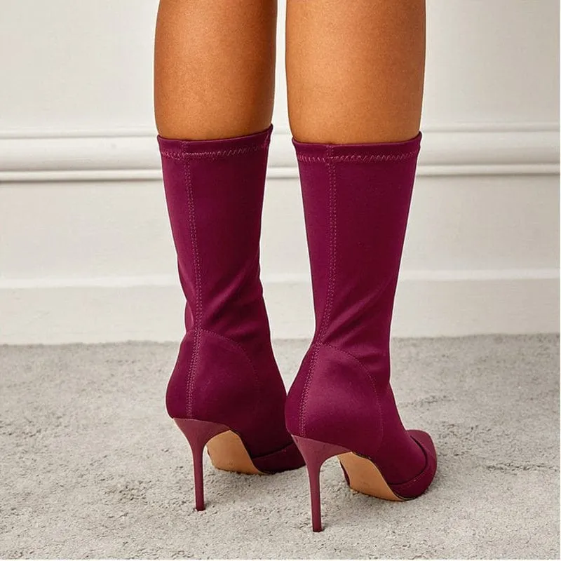 Trendy Stiletto Boots