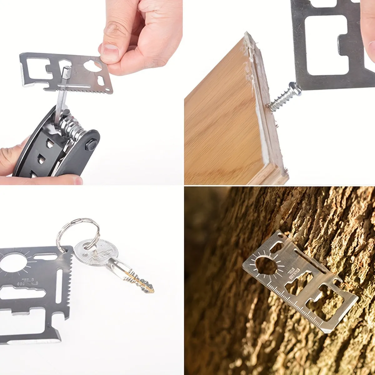 Ultimate EDC Card Tool for Outdoor Camping and Hunting