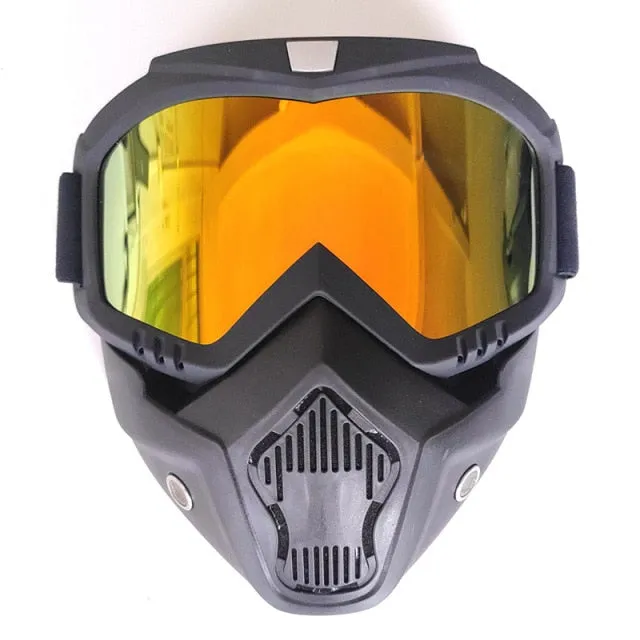 Windproof Motorcycle Snowboard Helmet Goggles