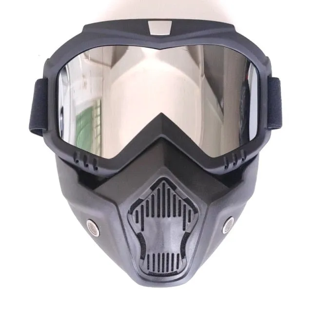 Windproof Motorcycle Snowboard Helmet Goggles