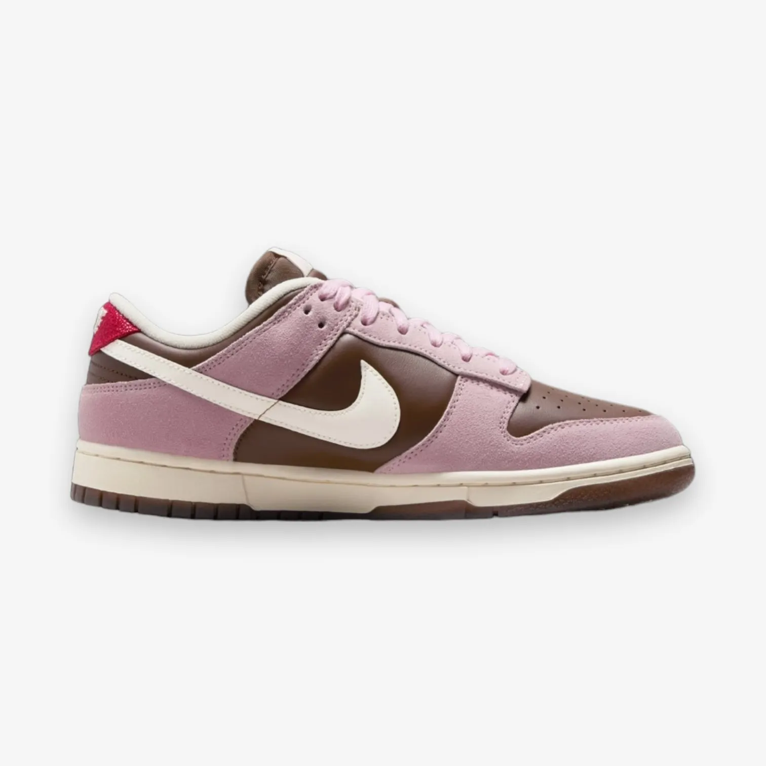 Wmns NIKE DUNK LOW CACAO WOW/PALE IVORY-PINK FOAM HM0987-200