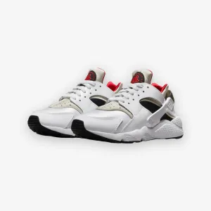 Women's Nike Air Huarache White Black Light Iron Ore DV6018-100