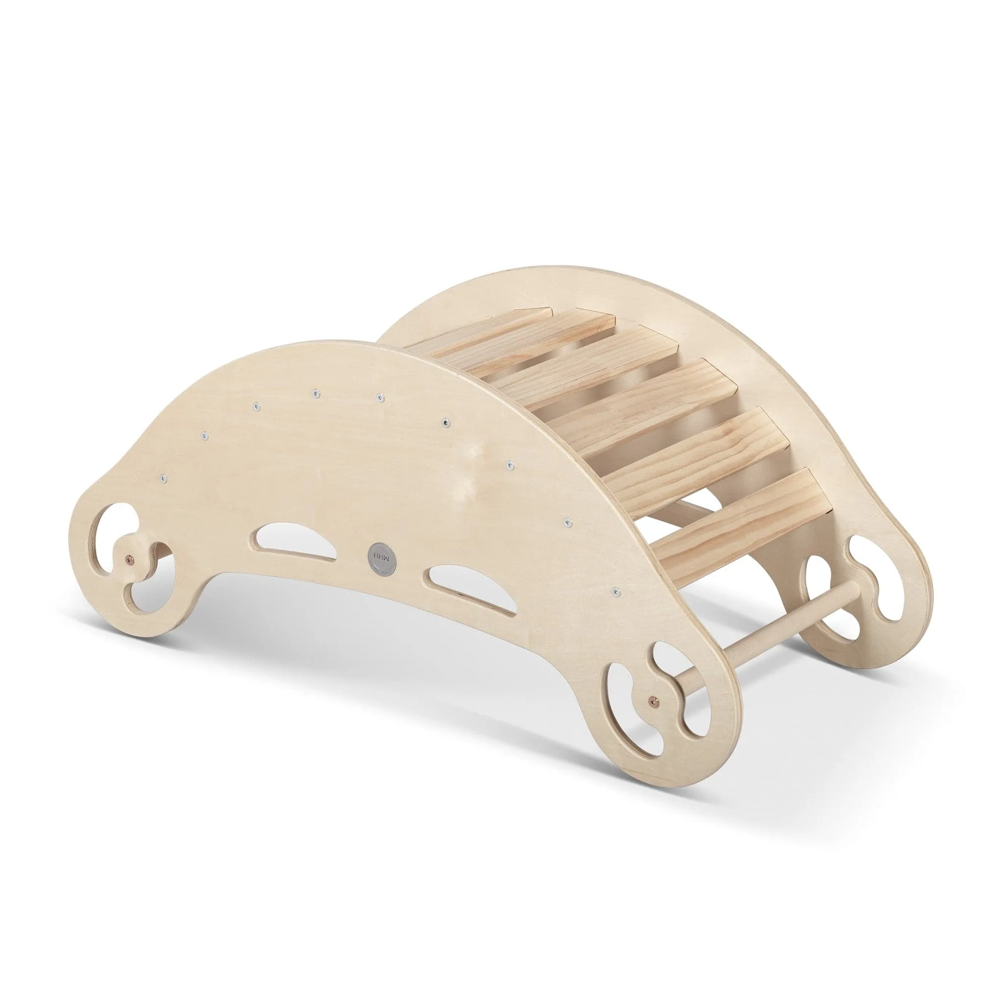 Wooden Boat Rocker & Climber - Unvarnished