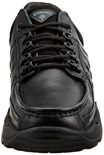 Woodland Men's BLACK Leather Casual Shoes-9 UK/India (43 EU) -(GC 0863110Y15)