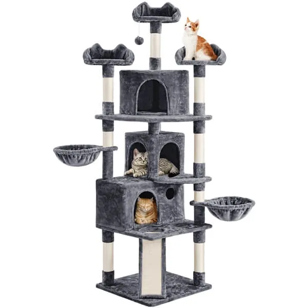 Yaheetech 76.5-inch Large Cat Tree