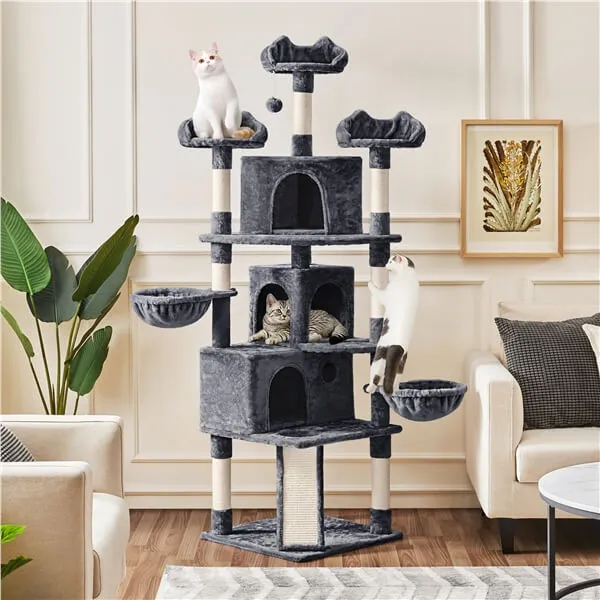 Yaheetech 76.5-inch Large Cat Tree