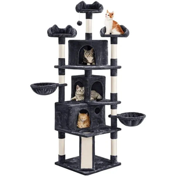 Yaheetech 76.5-inch Large Cat Tree